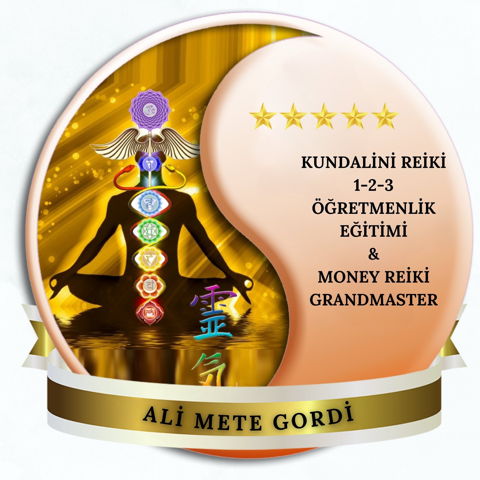 Kundalini Reiki 1-2-3 Öğretmenlik - Money Reiki Grandmaster Hediyeli Paket